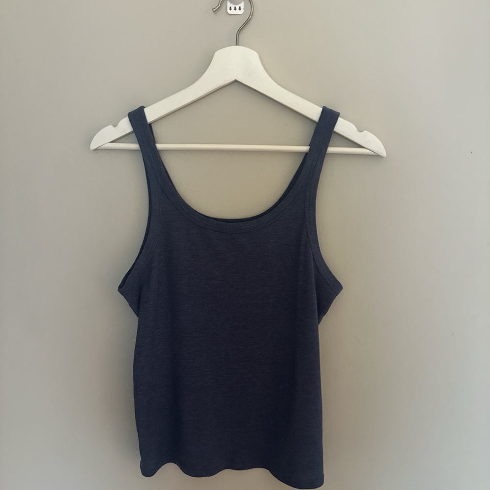 American Eagle navy blue tank top